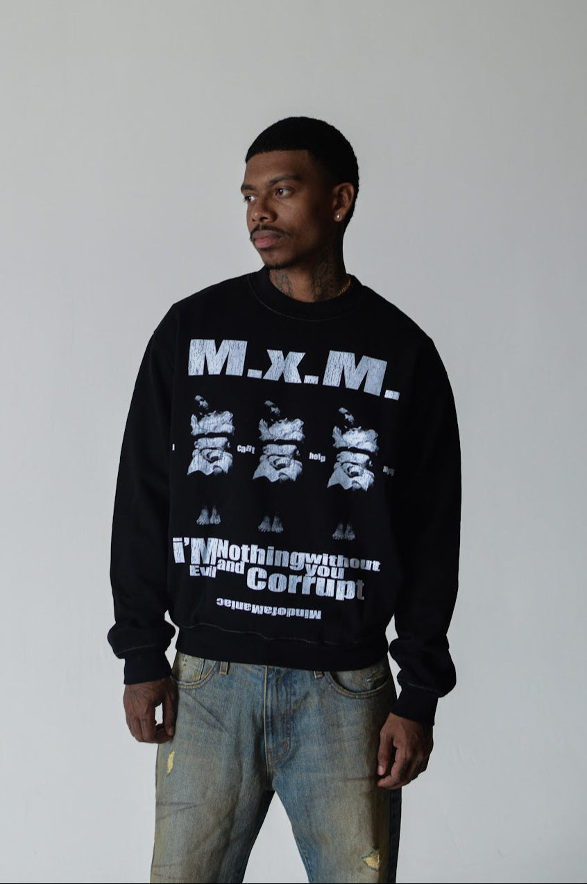 "NOTHING WITHOUT" Crewneck