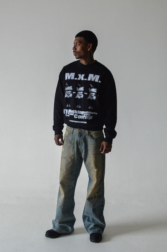 "NOTHING WITHOUT" Crewneck